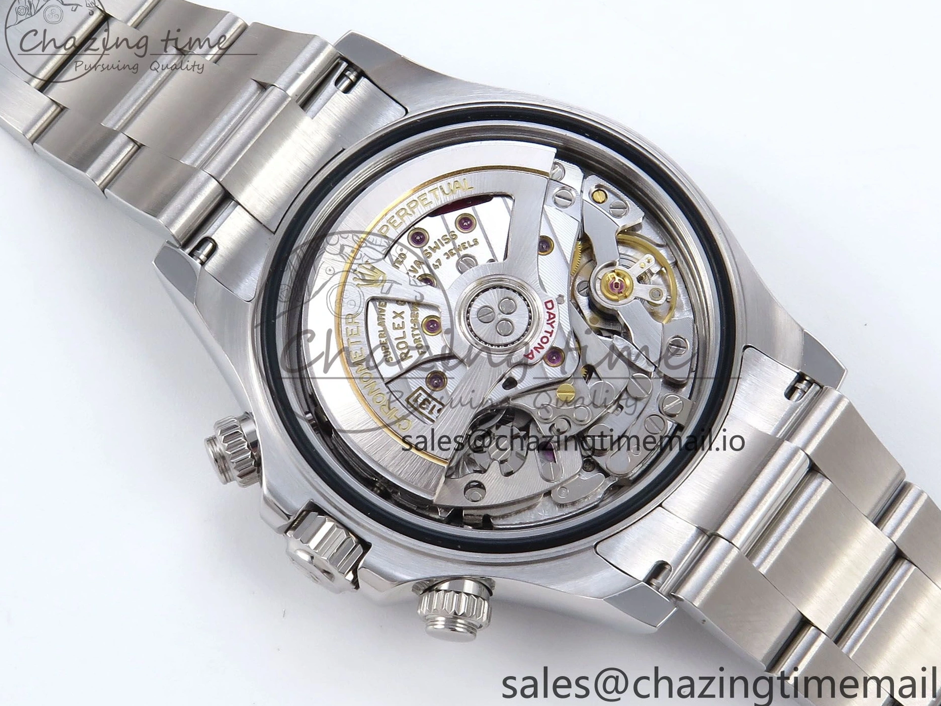 MiroTime 0428 Reliable Daytona 126500 QF+ 1:1 Best Edition 904L Steel White Dial on SS Bracelet SH 862